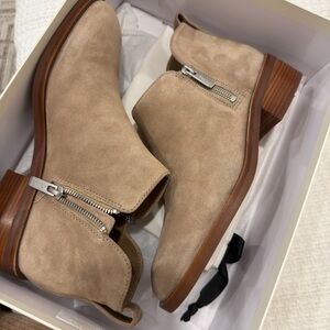 Phillip Lim Alexa 40MM SuedeAnkle Boot Tobacco, 38.5